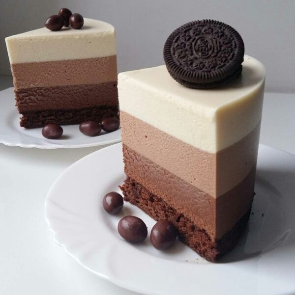Triple Chocolate Moussecake